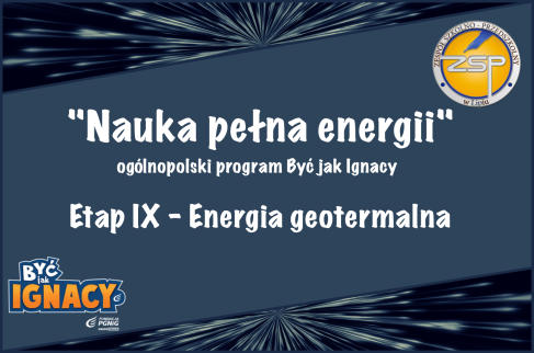 Zdjęcie przedstawia logo programu Być jak Ignacy 1