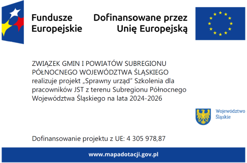 Biała tablica z logiem Unii Europejskiej